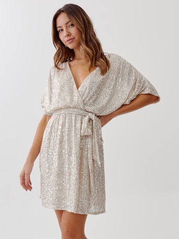 Robe de cocktail 'ERBA' Chancery en beige : devant