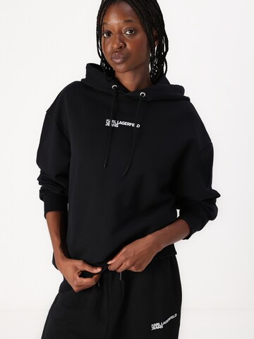 Effilé Pantalon KARL LAGERFELD JEANS en noir