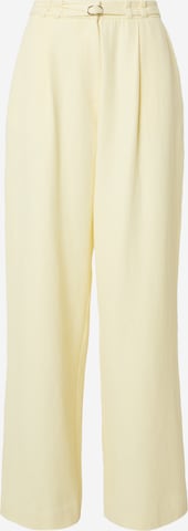 Regular Pantalon 'Louisa' EDITED en jaune : devant