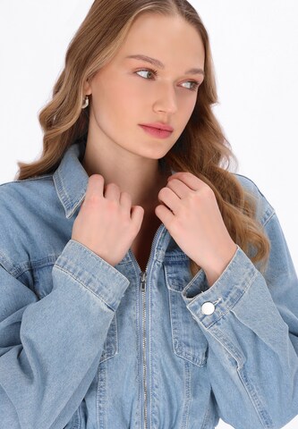 Veste mi-saison MYMO en bleu