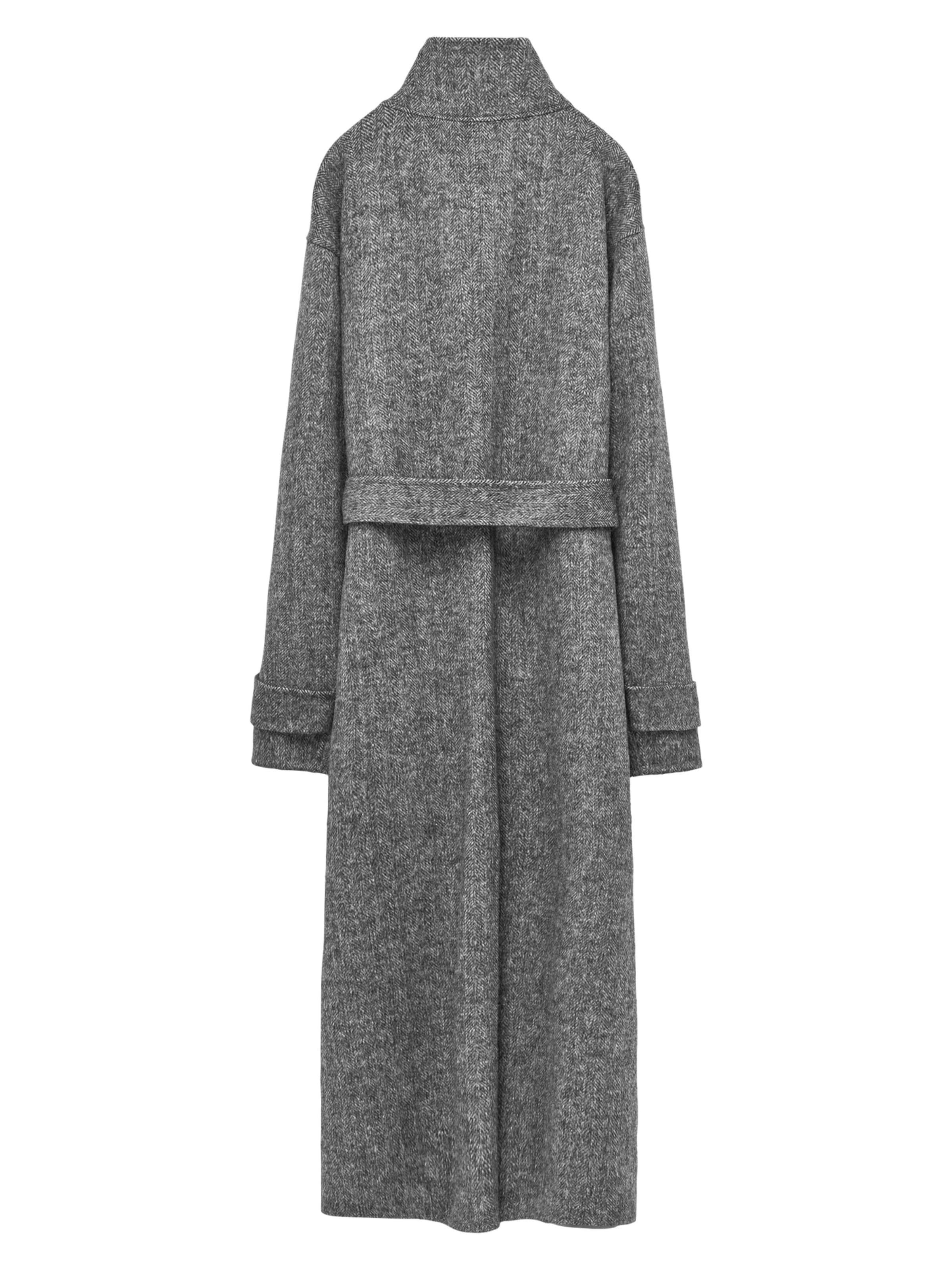 Cappotto di mezza stagione di Adolfo Dominguez in grigio