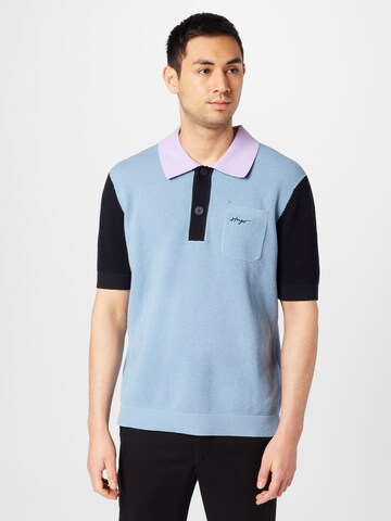 HUGO - Jersey 'Straa' en azul: frente