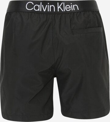 Calvin Klein Swimwear Kratke kopalne hlače | črna barva