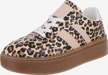 Ital-Design Sneaker in Beige: Vorderseite