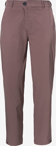 Schöffel Regular Outdoor trousers ' Urban CIRC Pants Style Baguio WMS ' in Purple: front