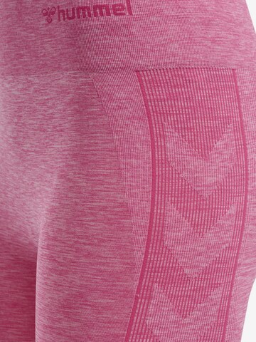 Hummel Skinny Sportsbukser i pink