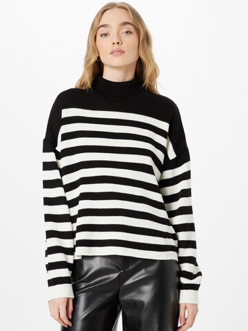 In The Style Sweater in Black: front