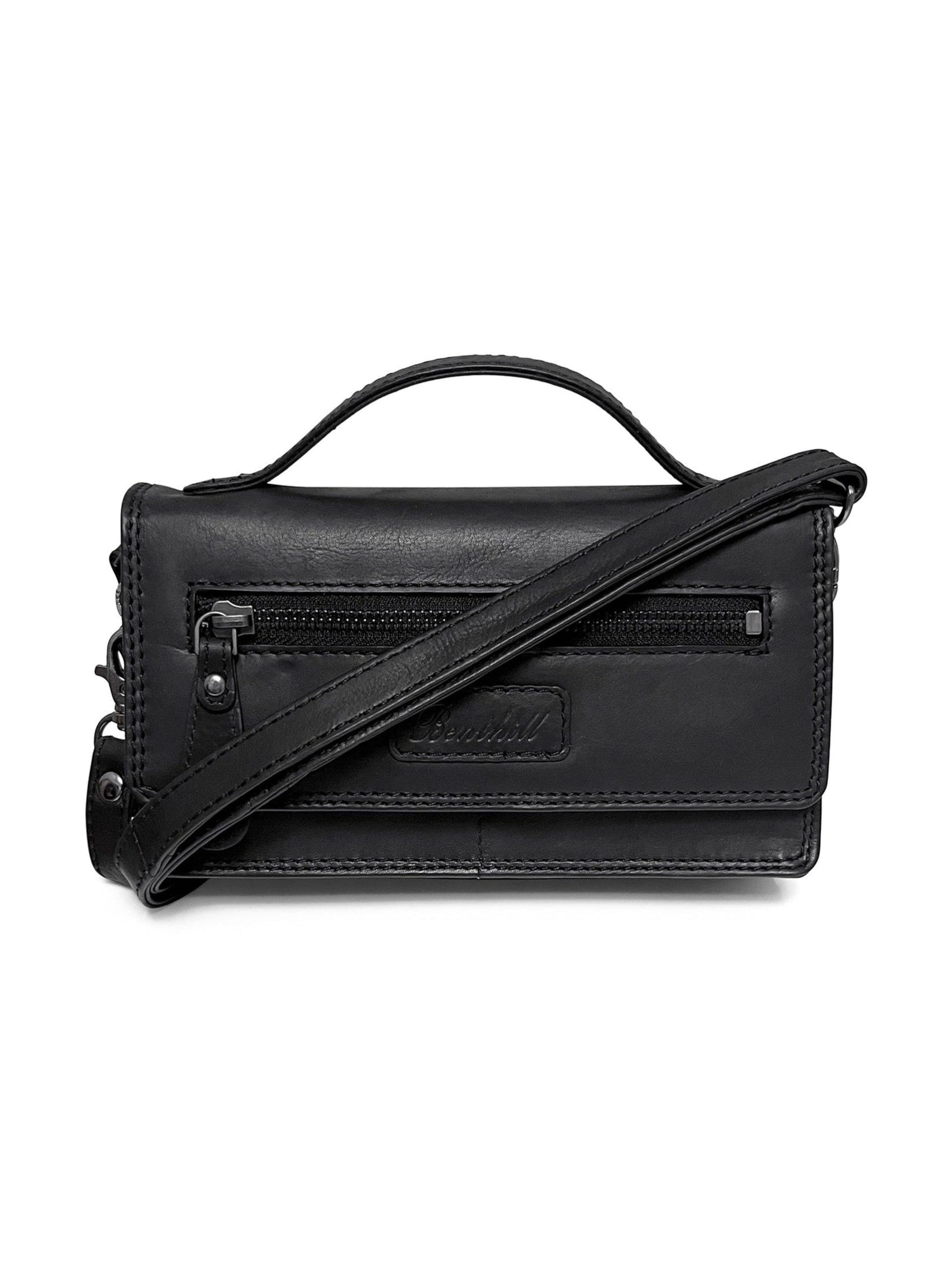 Benthill Crossbody Bag in Black: front