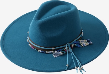 Chapeaux 'Fedora' Emilie collection en vert : devant