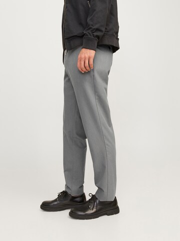 JACK & JONES - regular Pantalón de pinzas 'Jpstace Leo' en gris