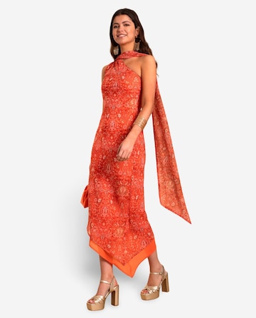 THE-ARE - Vestido em laranja