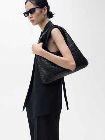 MANGO Gilet 'BORELI2' in Zwart