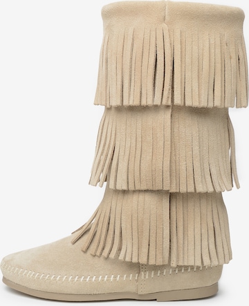 Minnetonka - Botas 'Joia' en marrón: frente