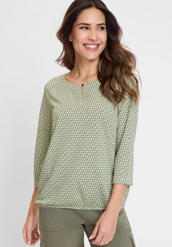 T-shirt Olsen en vert : devant