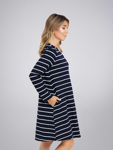 Tunica 'Leafletic Women’s Long Sleeve Crew Neck Tunic' di LEAFLETIC in nero