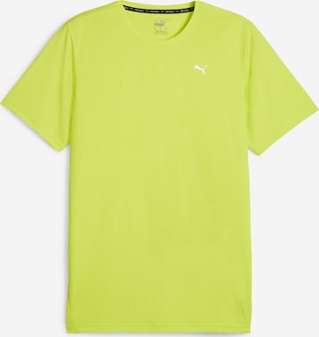 PUMA - Camiseta funcional en verde: frente