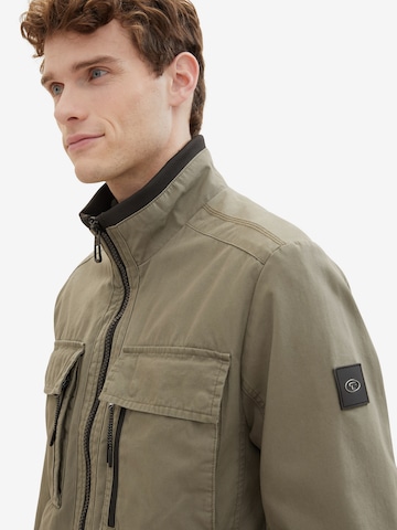 TOM TAILOR Between-Season Jacket in Green