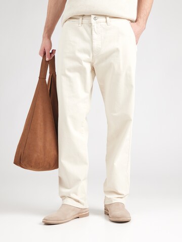 NN07 Regular Chino trousers 'Aden' in Beige: front