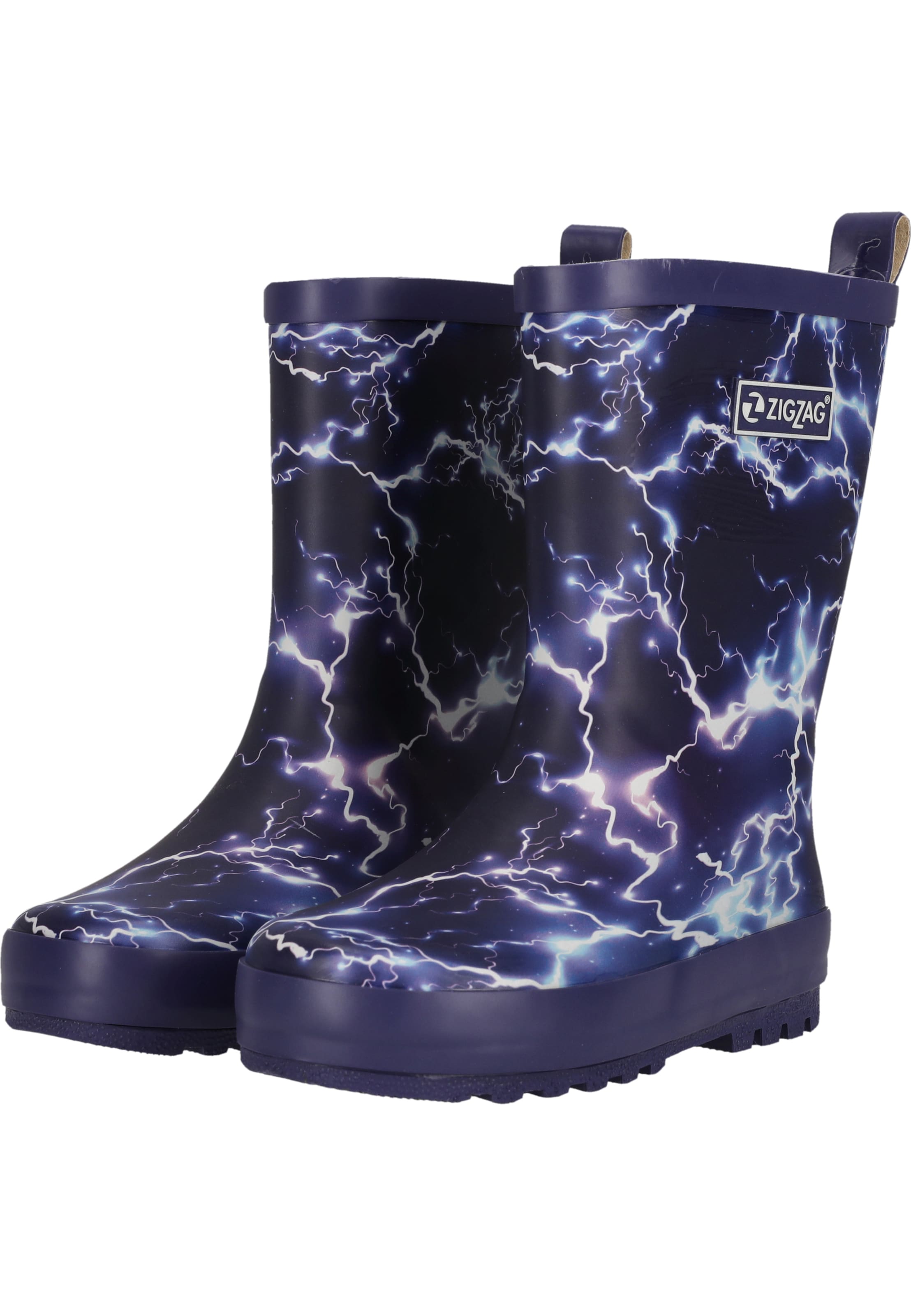 ZigZag Regenlaarzen 'Gemus' in Zwart