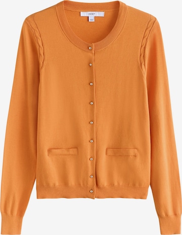 Next Strickjacke in Orange: Vorderseite