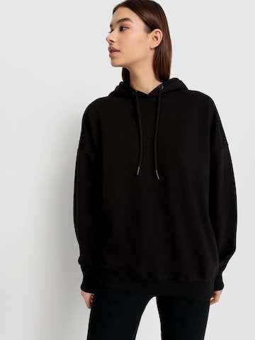 Sweat-shirt LSCN by LASCANA en noir : devant