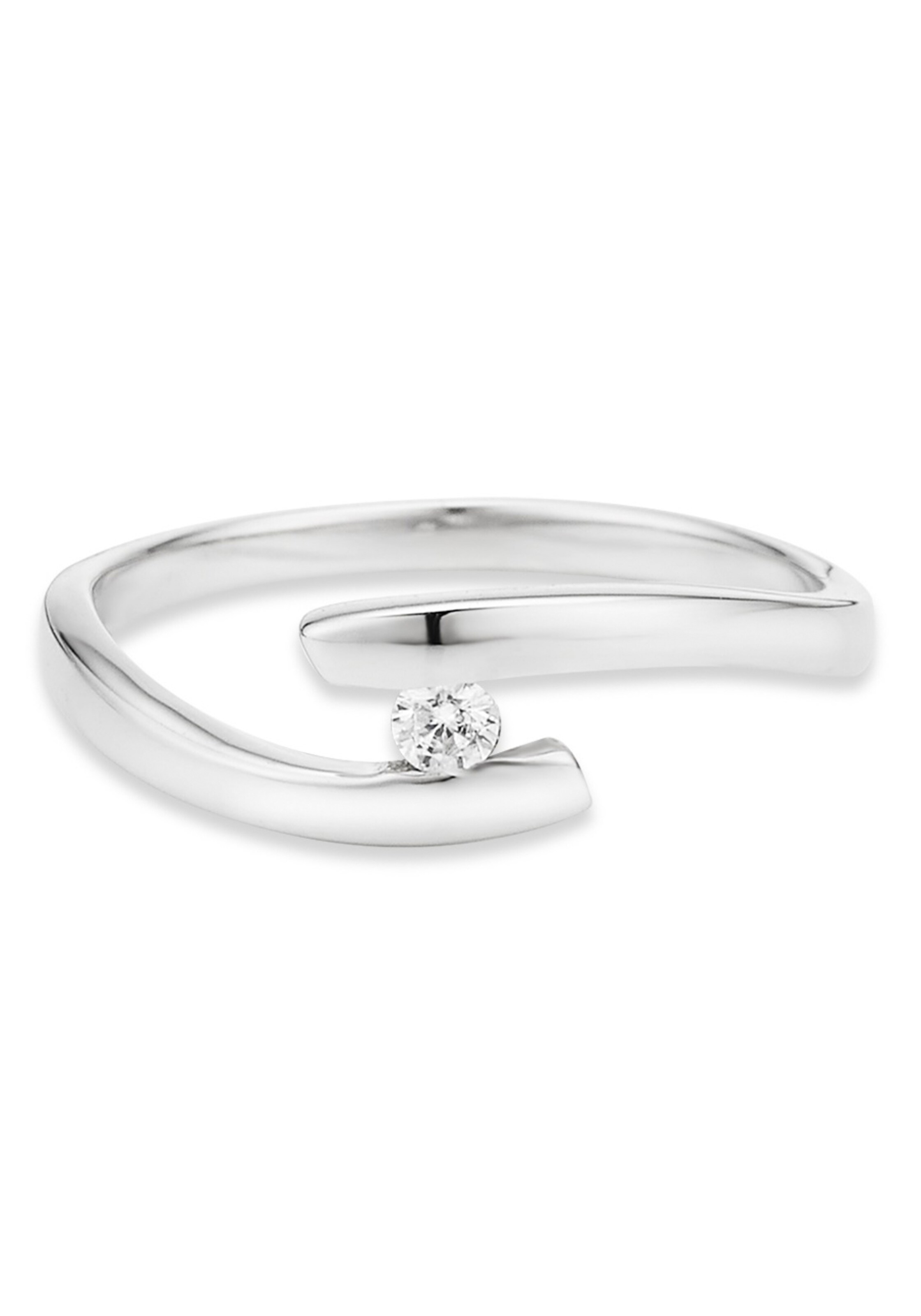 Bruno Banani Ring in Silber: Vorderseite
