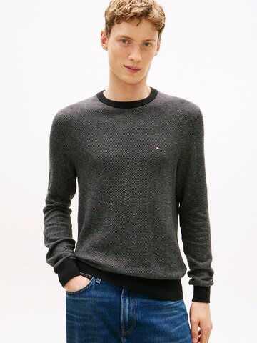 Pull-over TOMMY HILFIGER en gris : devant