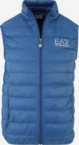 Gilet di EA7 Emporio Armani in blu: frontale