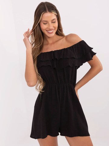 Madnezz House Jumpsuit 'A5050.65' in Black: front