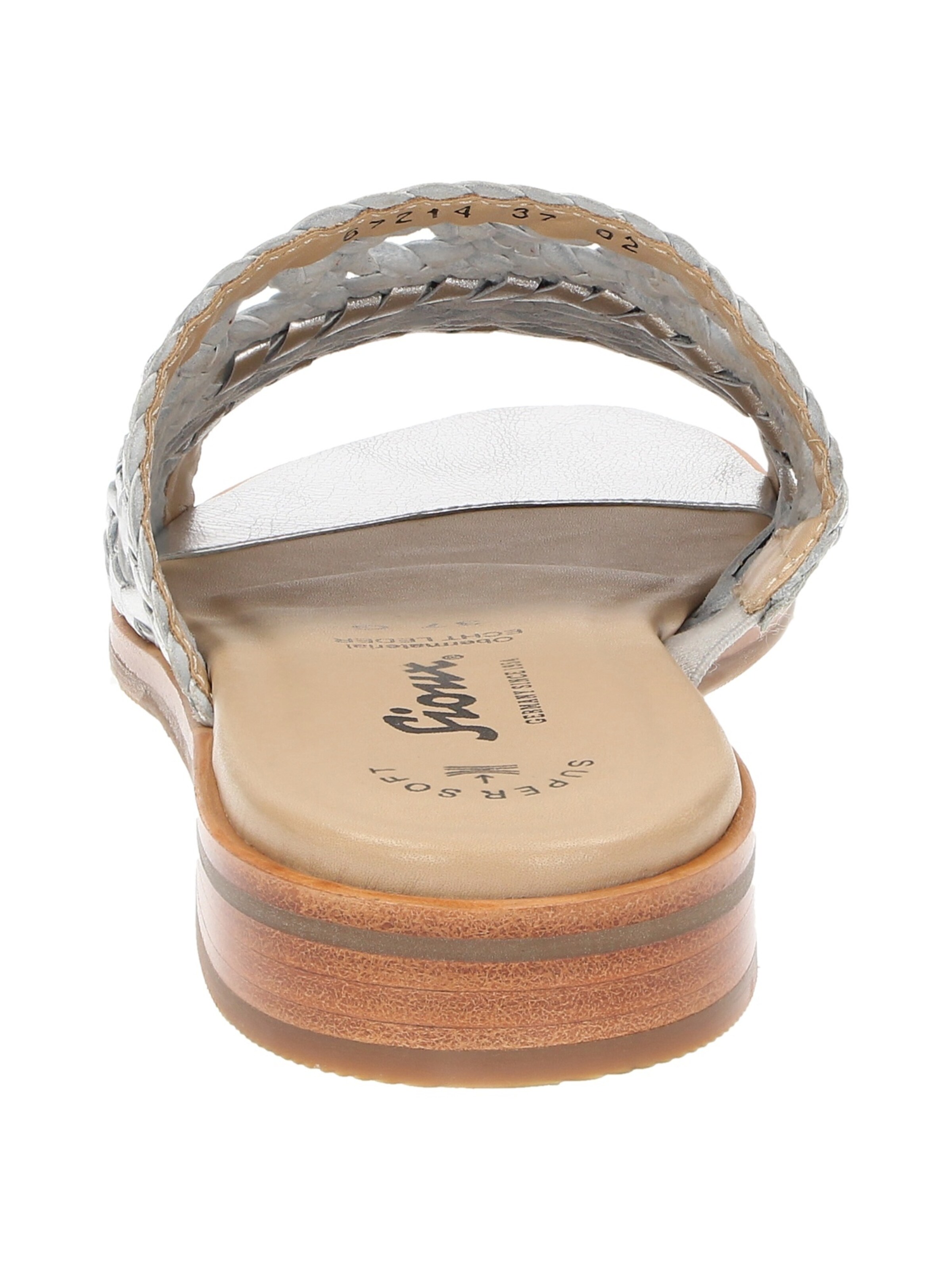 SIOUX Pantolette ' Cosinda-703 ' in Silber