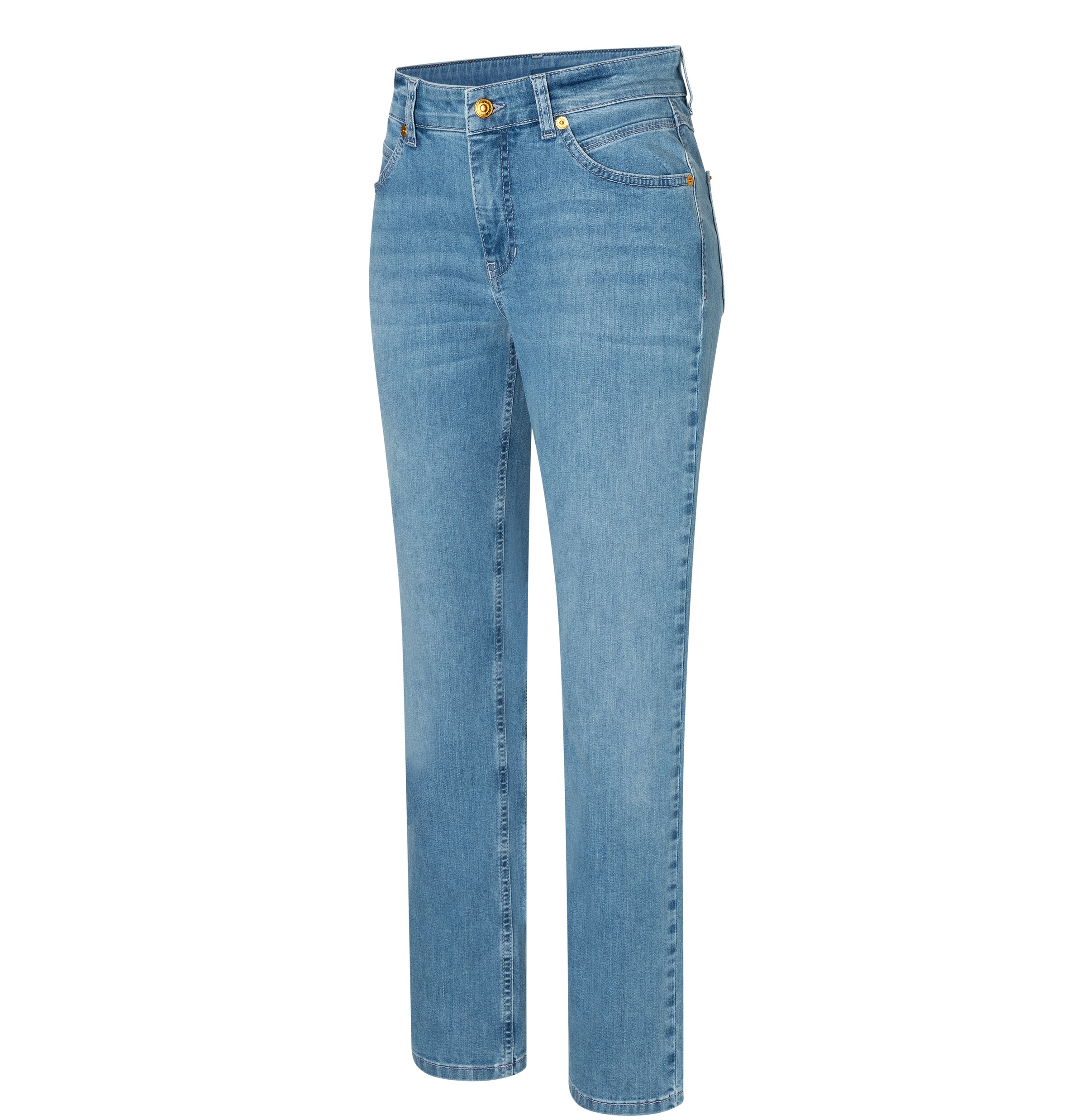 MAC Skinny Jeans 'Melanie' in Blau