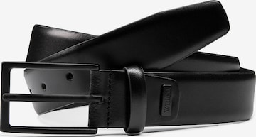 WILLEN Belt 'Glattledergürtel' in Black: front