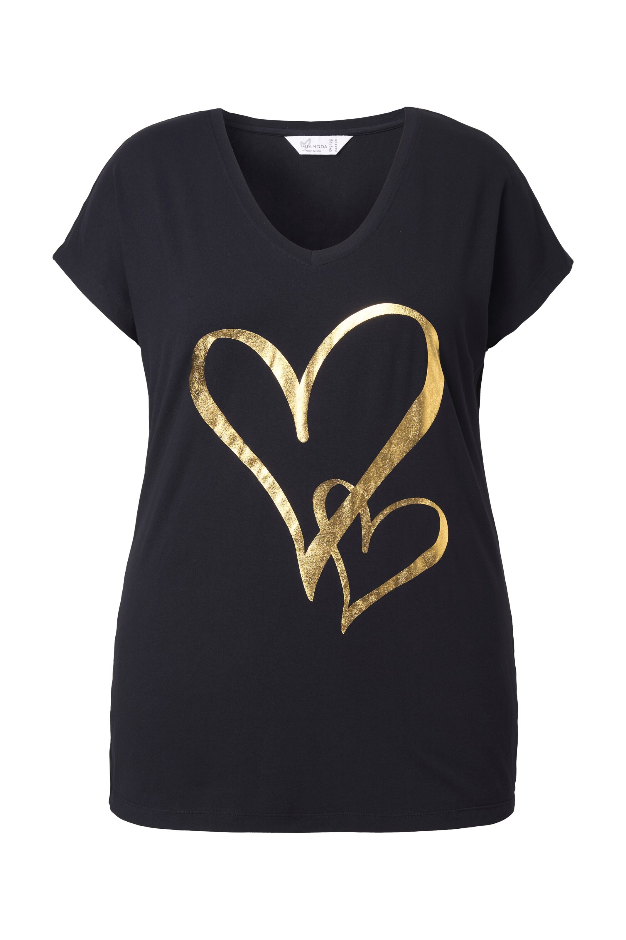 MIAMODA Shirt in Black: front