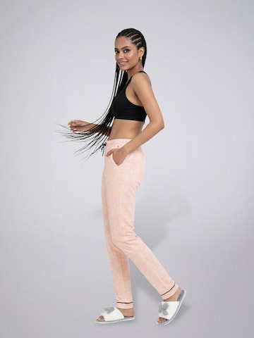 Pantaloncini da pigiama di LEAFLETIC in arancione