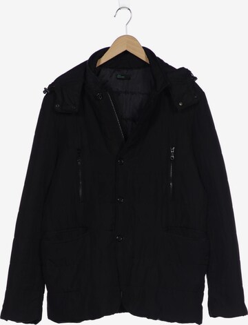 UNITED COLORS OF BENETTON Jacket & Coat in L-XL in Black: front