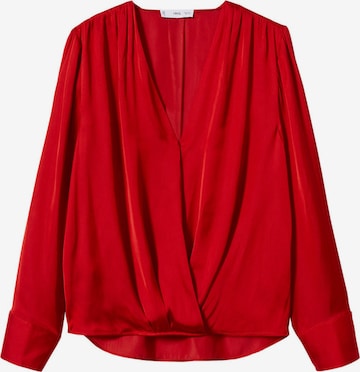 MANGO Bluse 'Cris' in Rot: predná strana