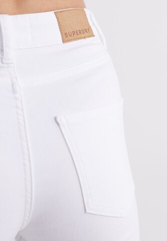 Coupe slim Jean 'Kari' Superdry en blanc