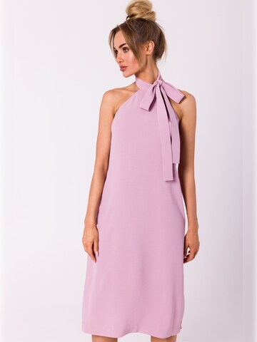 made of emotion - Vestido en rosa: frente
