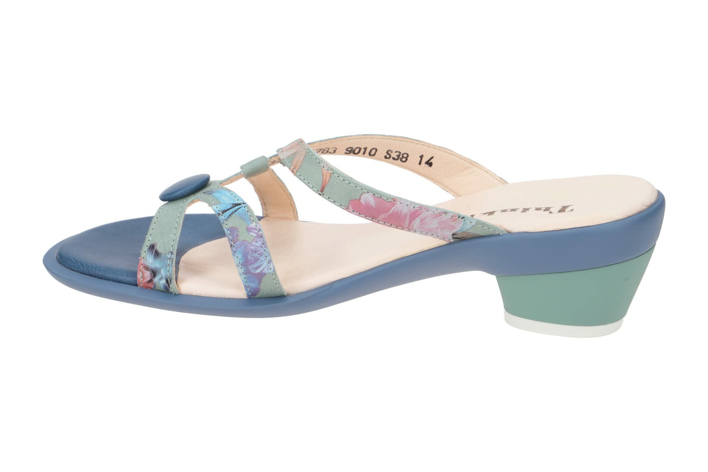 THINK! T-Bar Sandals in Blue