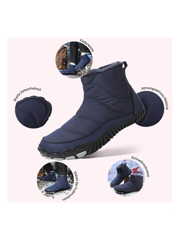 DOTALES Schnürstiefel 'DOTALES - WarmStep Barfußschuhe'‌‌‌‌‌‌‌‌‌ in Blau