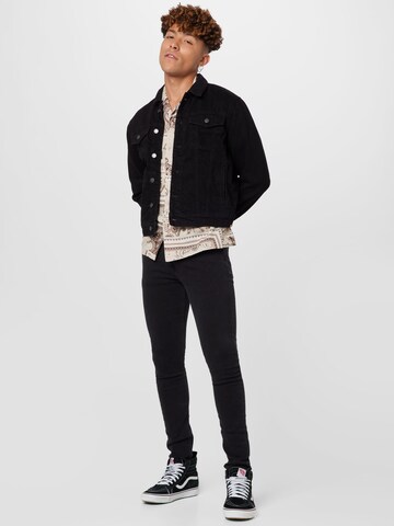 River Island Between-season jacket in Black