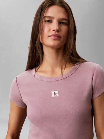 T-shirt Calvin Klein Jeans en rose