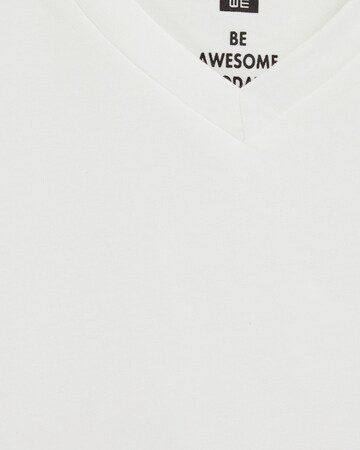 WE Fashion - Camiseta en blanco