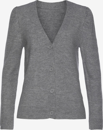 Cardigan LASCANA en gris : devant