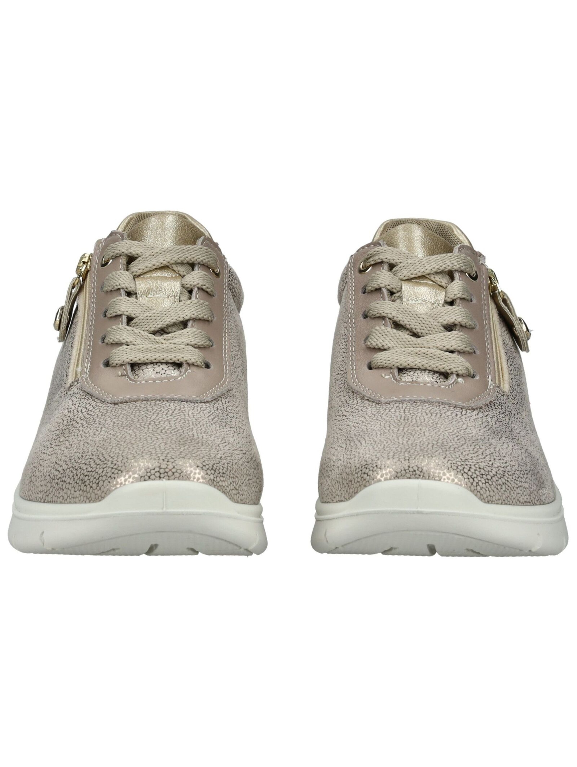 Baskets basses IMAC en or