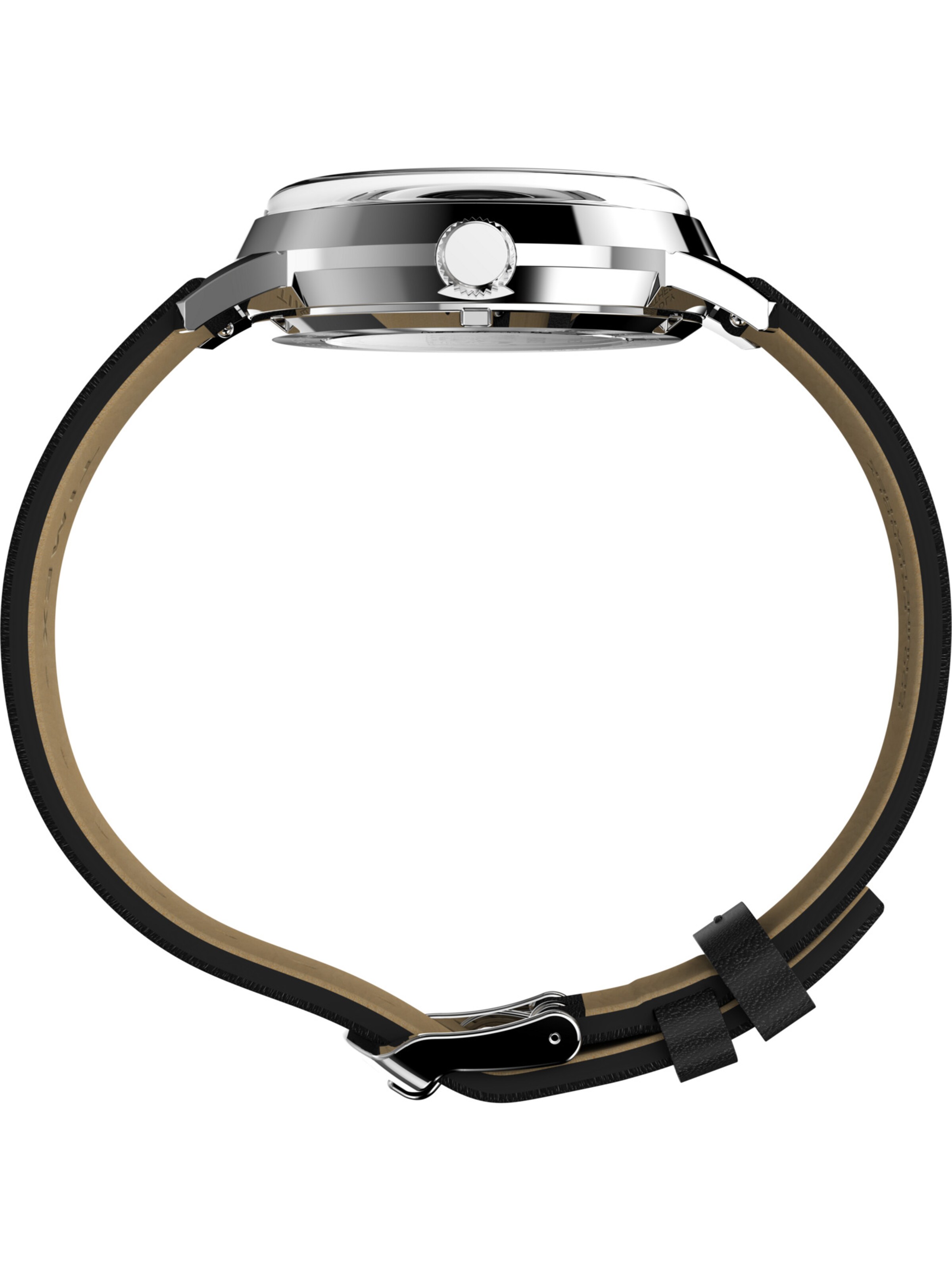 TIMEX Analoog horloge 'Marlin Automatic x Peanuts Saxophonist' in Zwart