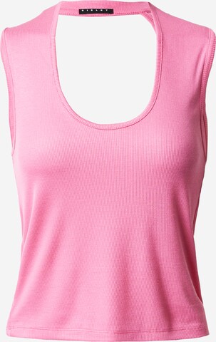 Sisley Top in Roze: voorkant