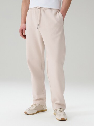 Next tavaline Püksid, värv beež: eest vaates