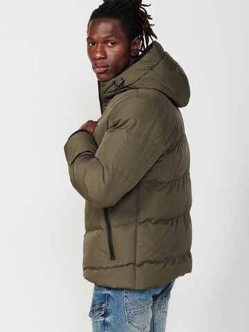 KOROSHI Winter jacket in Green