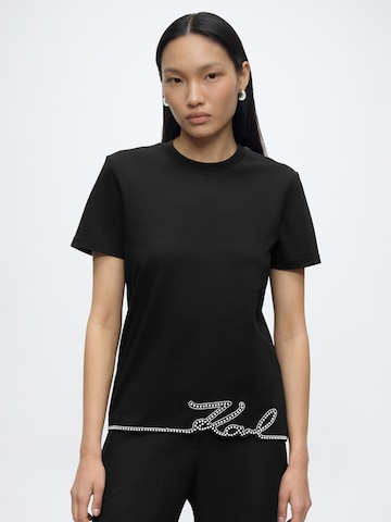 Karl Lagerfeld Shirt in Zwart: voorkant